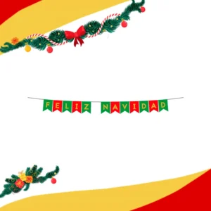 Banderín Colgante Feliz Navidad