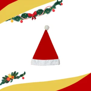 Gorro de Santa Peluche Diamante