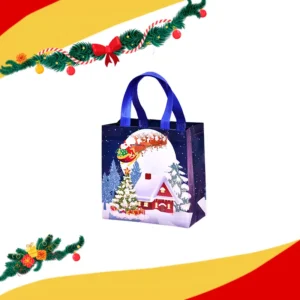 Bolsa Plastica Dulcera Navideña Trineo