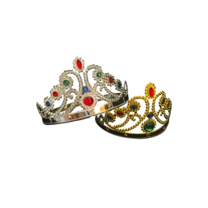 Corona de Reina Oro y Plata (12pz)
