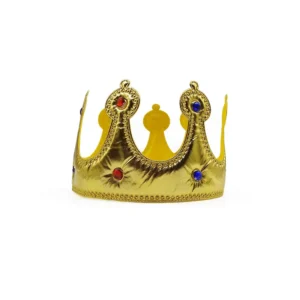 Corona de Tela Dorada (12pz)