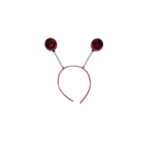 Diadema de Antenas de Bolas de Disco Rojas(12pz)